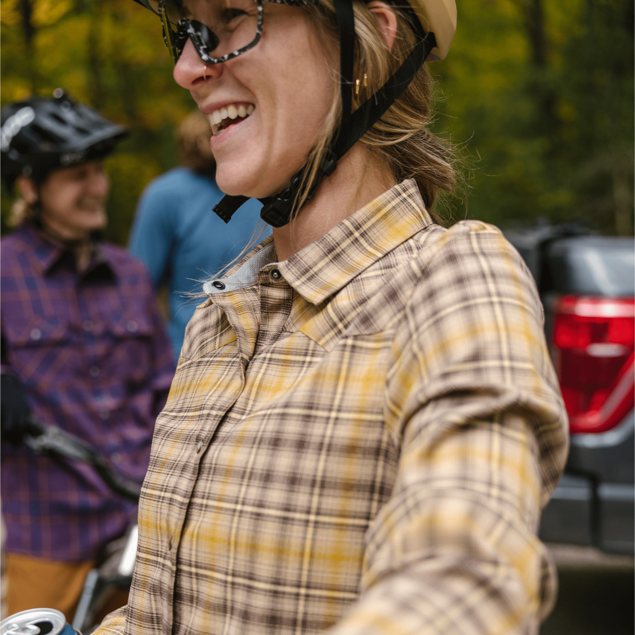 Women's Liv'n Flannel - Club Ride Apparel