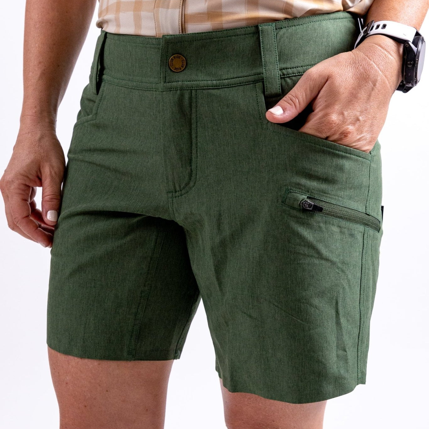 Women's Eden Shorts 7" w/ Level 2 Chamois - Club Ride Apparel