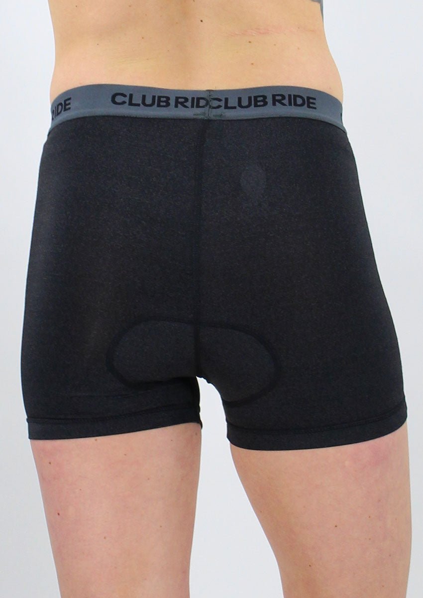 Women's June Chamois 3" | Level 1 - Club Ride Apparel #color_june-black