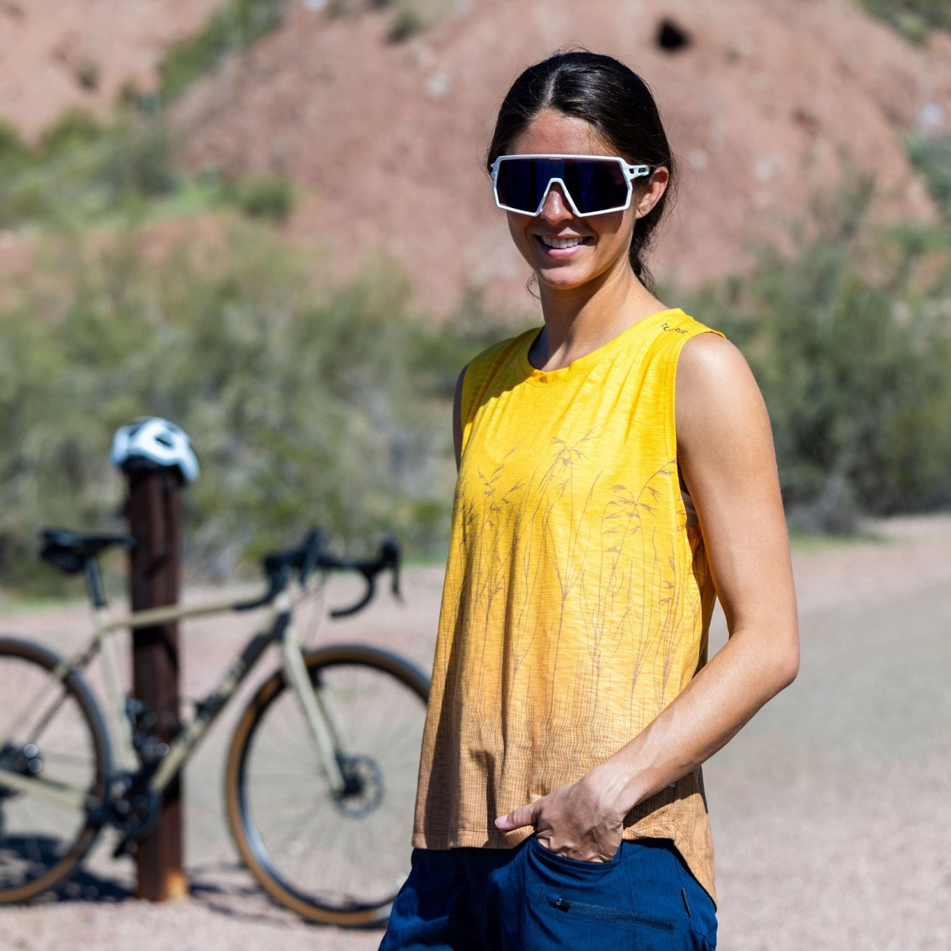 Women's Sleeveless in Seattle Muscle Tank - Club Ride Apparel