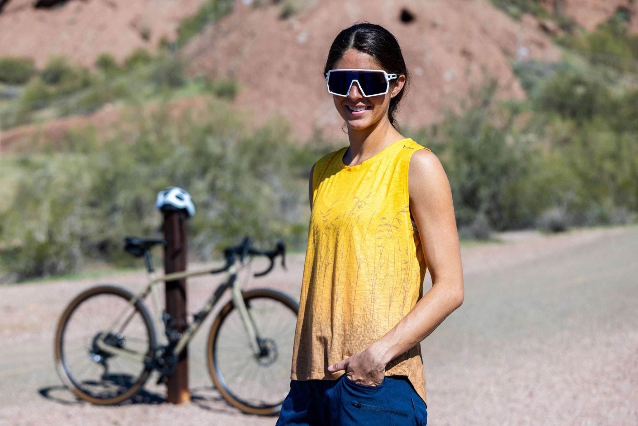 Women's Sleeveless in Seattle Muscle Tank - Club Ride Apparel