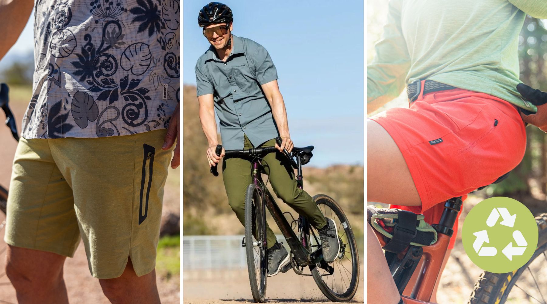 Recycled Collection: Rider and Joy Ride - Club Ride Apparel