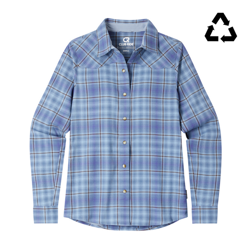 Liv'n Women's Plaid Flannel | Warm & Stylish | Club Ride – Club