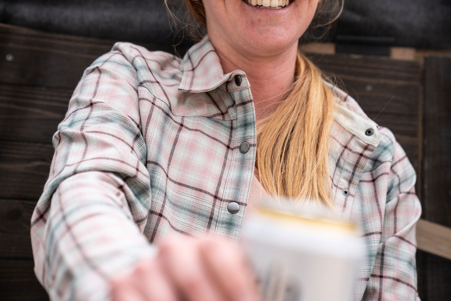 Liv'n Women's Plaid Flannel | Warm & Stylish | Club Ride – Club