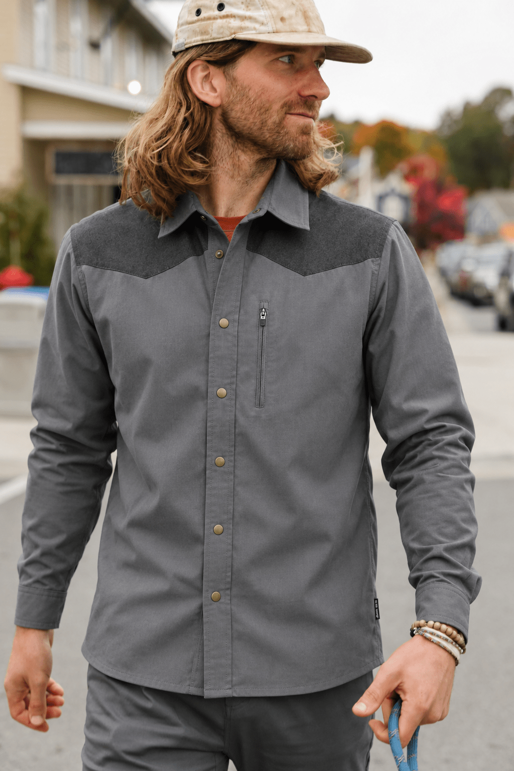 Men's Griffin Flannel Shacket - Club Ride Apparel