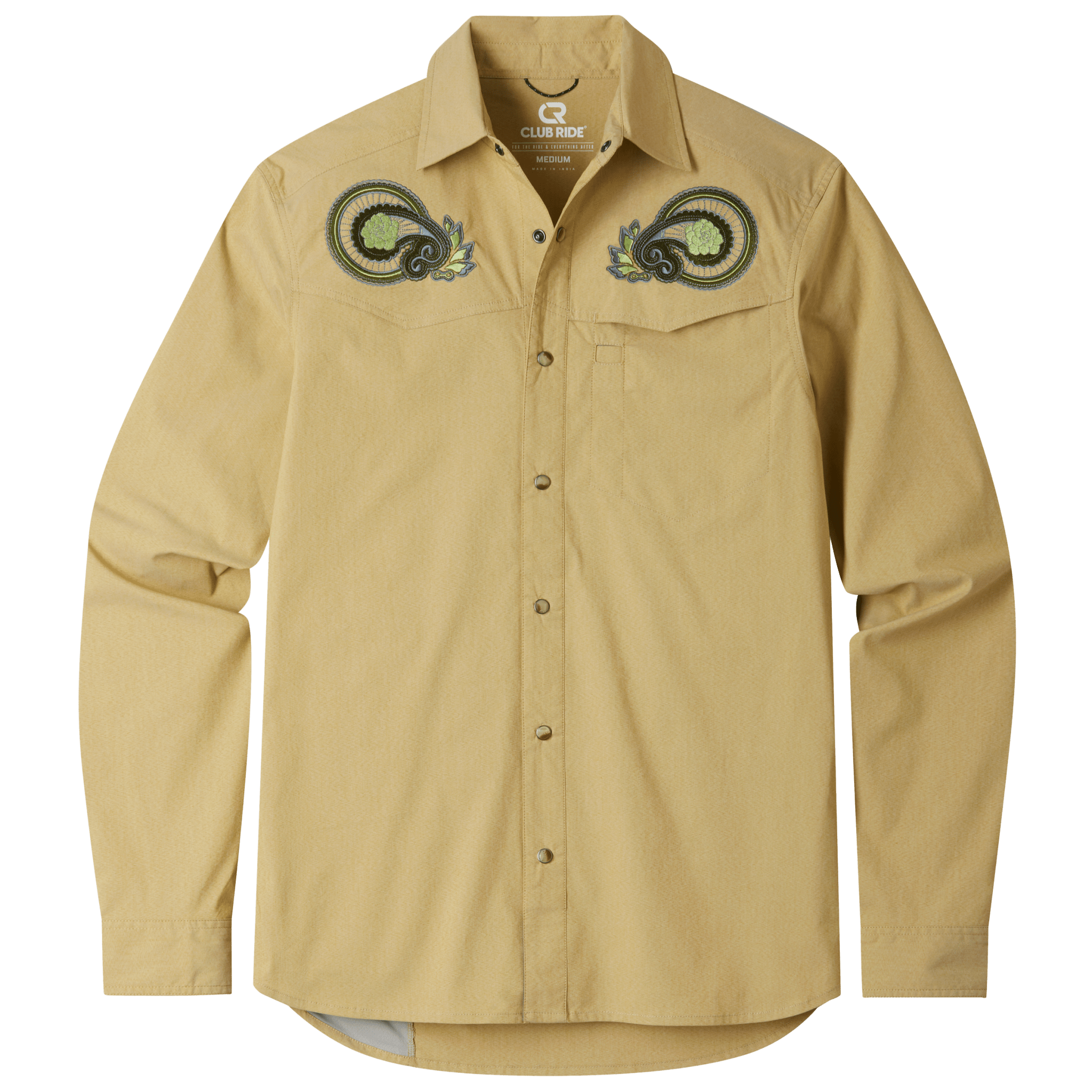 Men's Sawtooth Embroidered Long Sleeve - Club Ride Apparel