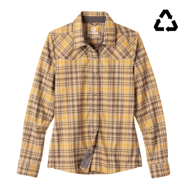 Liv'n Women's Plaid Flannel | Warm & Stylish | Club Ride – Club