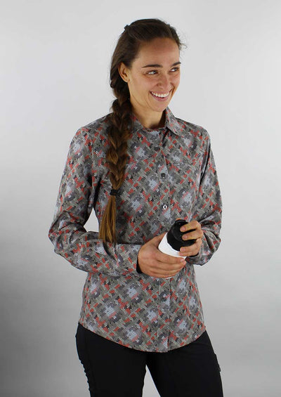 Women's Gracie Long Sleeve Shirt - Club Ride Apparel